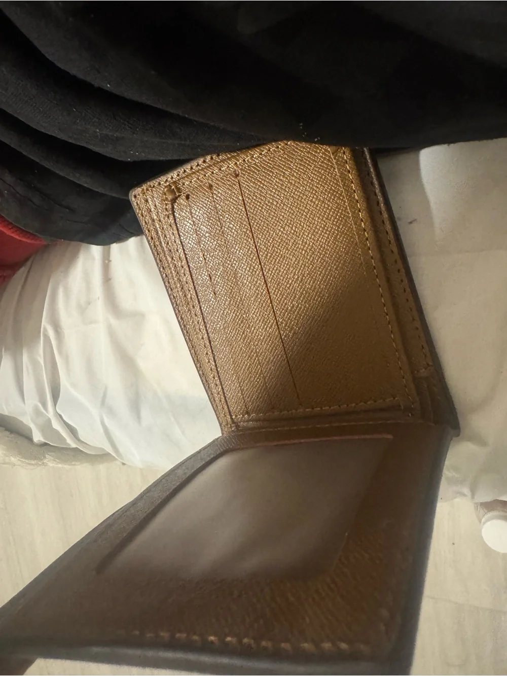 Louis Vuitton Monogram Canvas Brown & Gold Men's Bifold Wallet